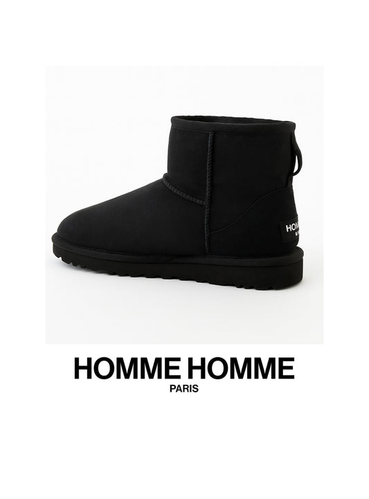 SUEDE SHEARLING BOOT