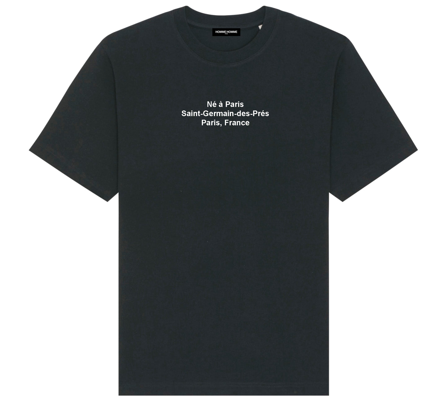 "Né à Paris" MEDIUM FIT T-SHIRT