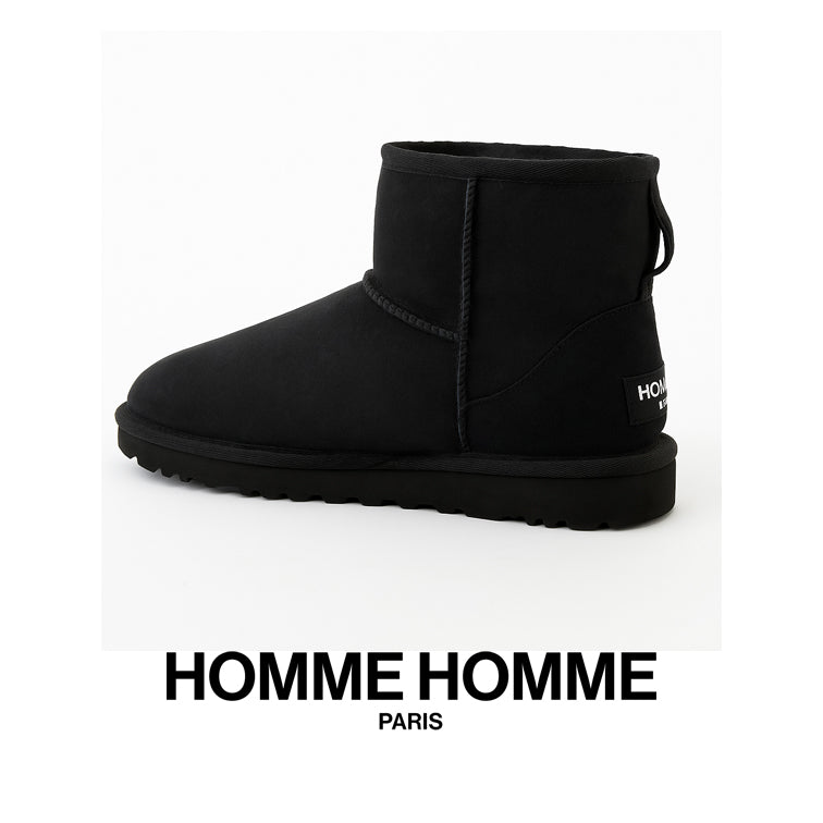 SUEDE SHEARLING BOOT