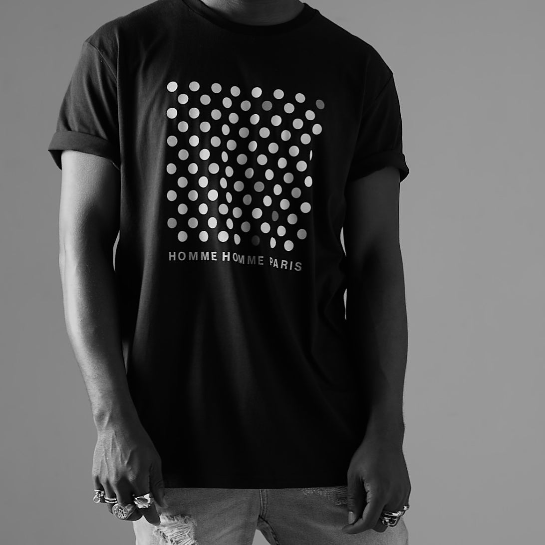 "POINTS ET COULEURS" MEDIUM FIT  T-SHIRT