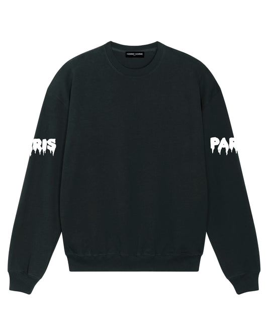 "TRILL PARIS" | CREWNECK OVERSIZED FIT