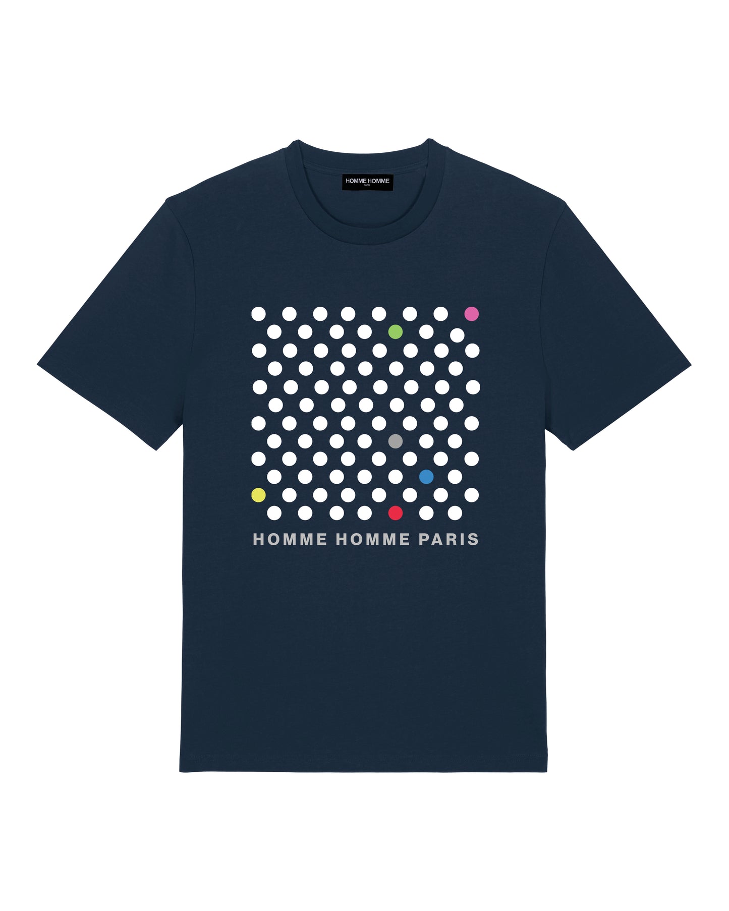 "POINTS ET COULEURS" MEDIUM FIT  T-SHIRT